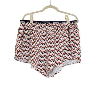 Oneteaspoon Sport Runner Shorts Women's size XXL Red White NWT $79